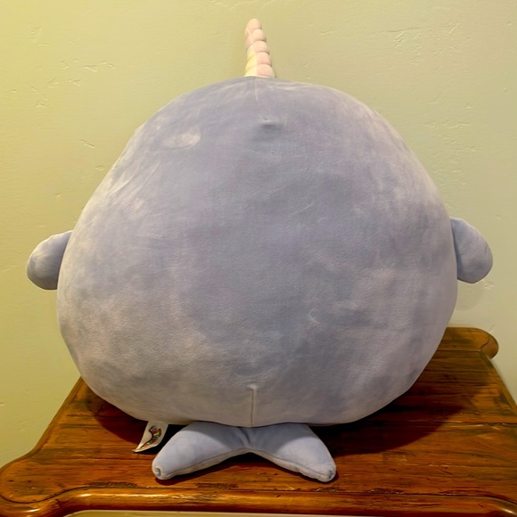 This is a limited edition narwhal unicorn, large sized, squishmallow! - Picture 3 of 4